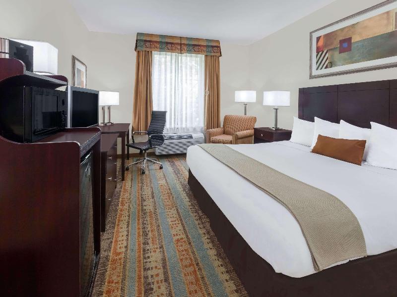 1 King Bed, Mobility/Hearing Accessible Room, Bathtub w/ Grab Bars, Non-Smoking