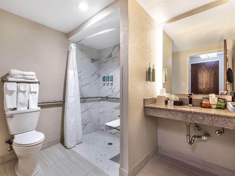 Access1KingMobilityAccessRollInShowerMicrowaveAndMiniRefrigeratorWiFiNoSmokFullBreakfast