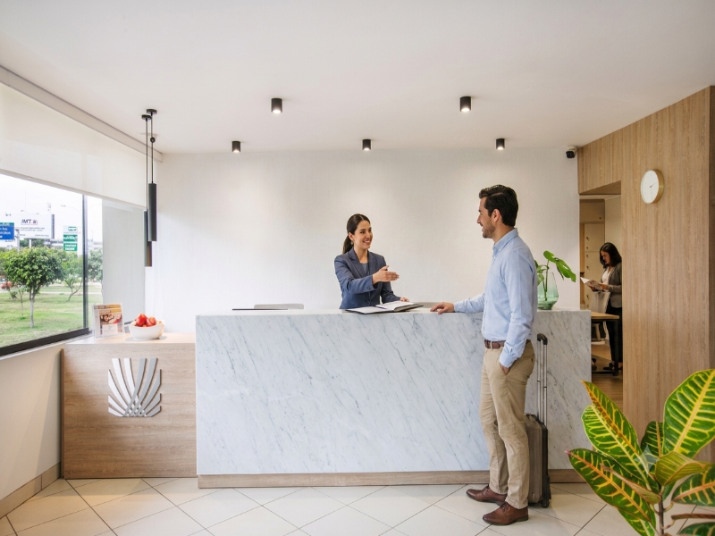 Palmetto Hotel Business La Perla — exterior view