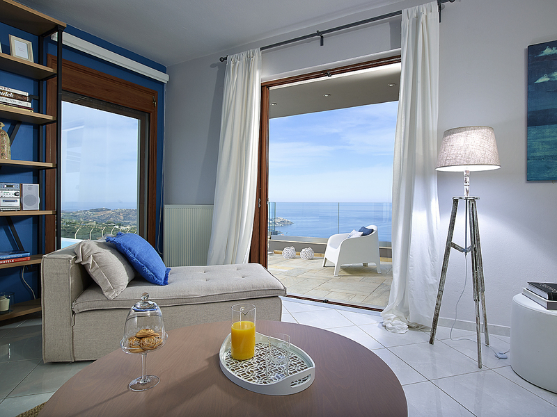 Sea Views At Blue Key Villa Near Heraklion image