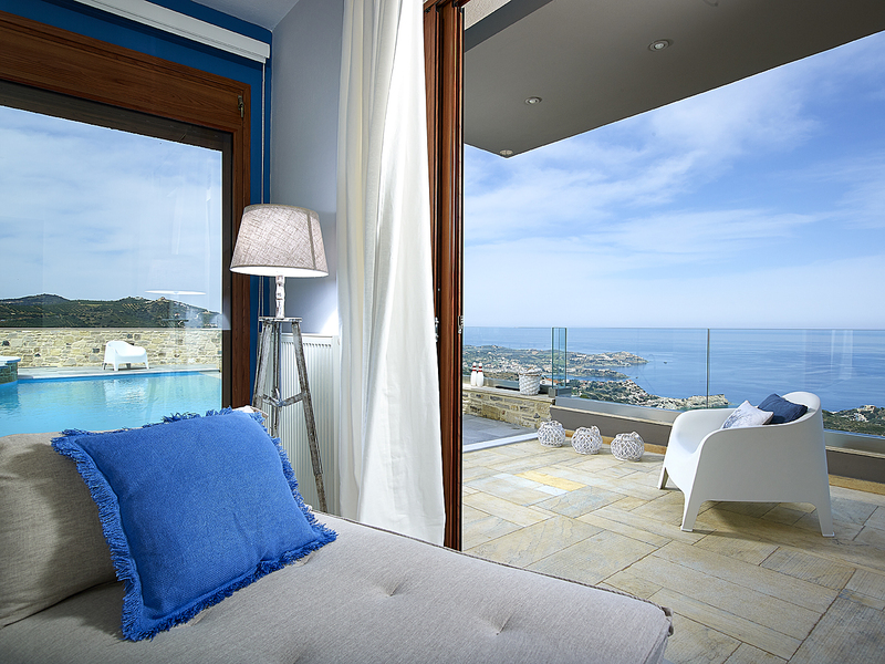 Sea Views At Blue Key Villa Near Heraklion image