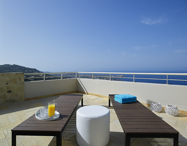 Sea Views At Blue Key Villa Near Heraklion image
