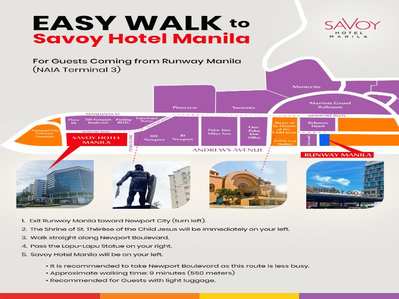Savoy Hotel Manila near Airpt NAIA Terminal 3 MNL image