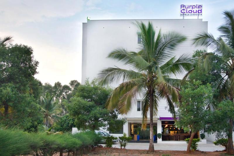 Purple cloud, Bangalore image
