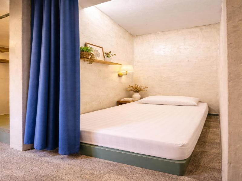 Beds In Garden Hostel