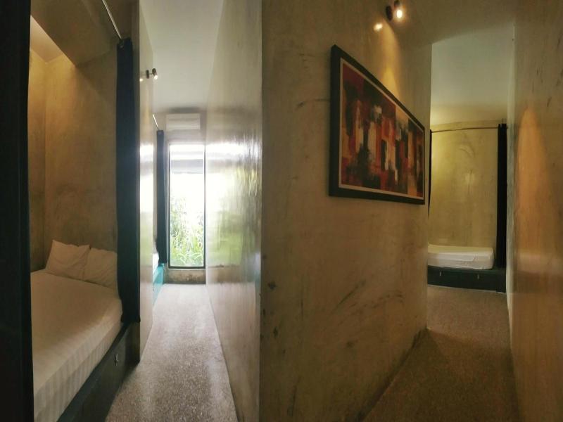 Beds In Garden Hostel