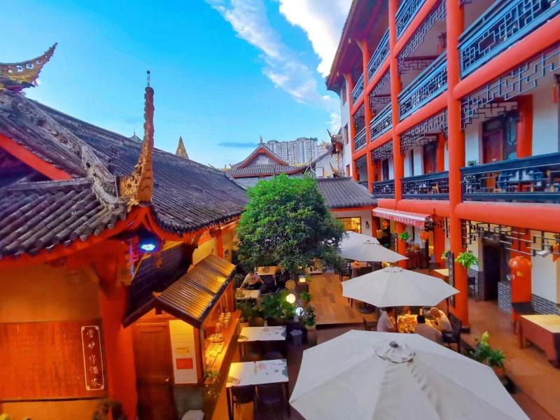 Chengdu Dreams Travel Wenjun Courtyard Hotel Kuanz