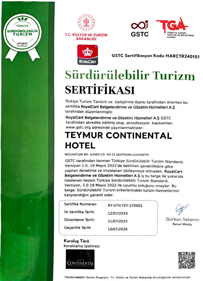 Teymur Continental Hotel image