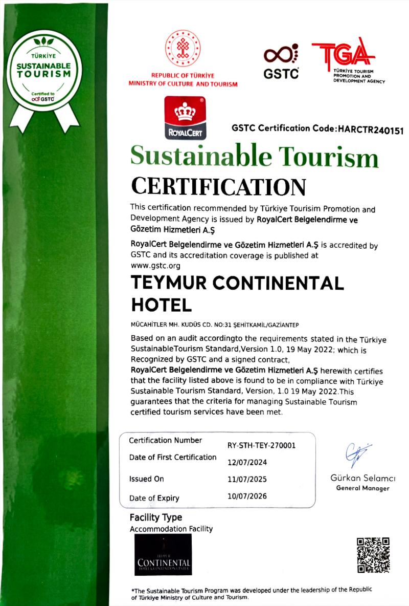 Teymur Continental Hotel image