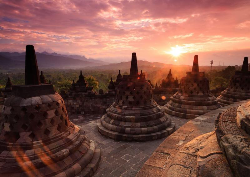The Amrta Borobudur image