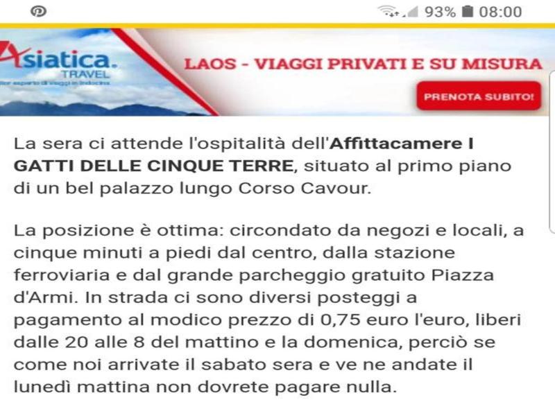 Affittacamere I Gatti Delle 5 Terre image