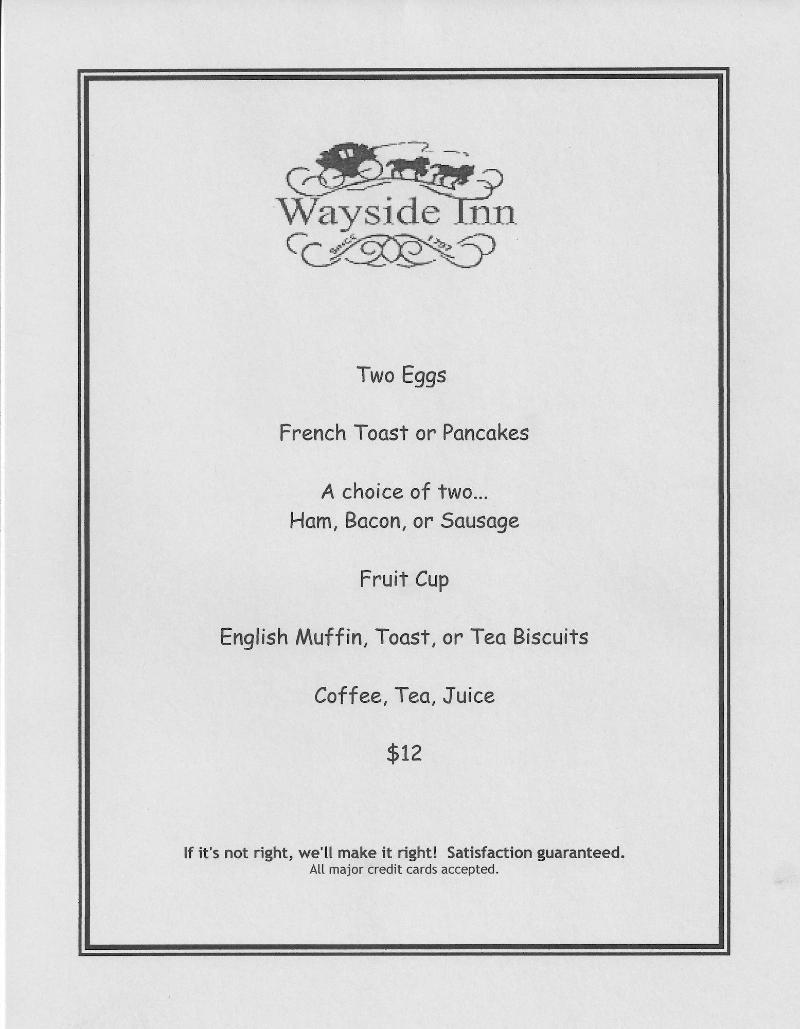 Wayside Inn image
