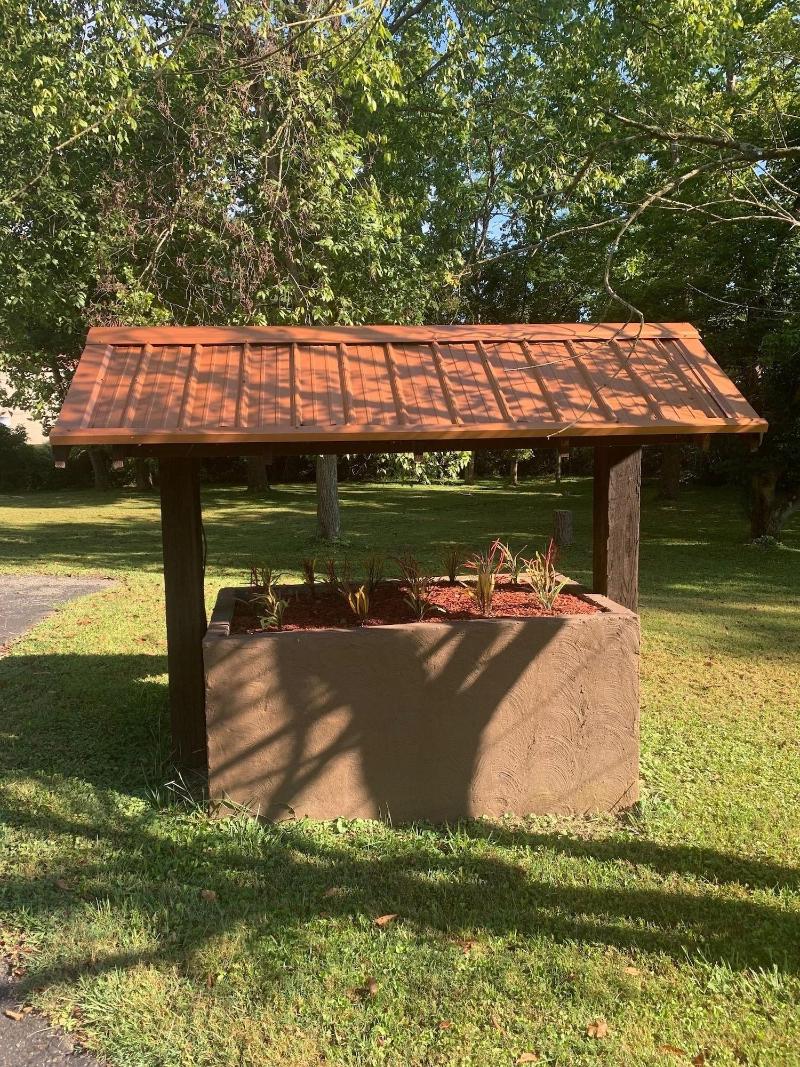 Log Cabin In The Field image