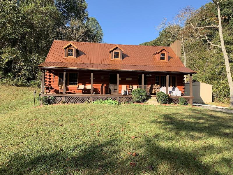Log Cabin In The Field image