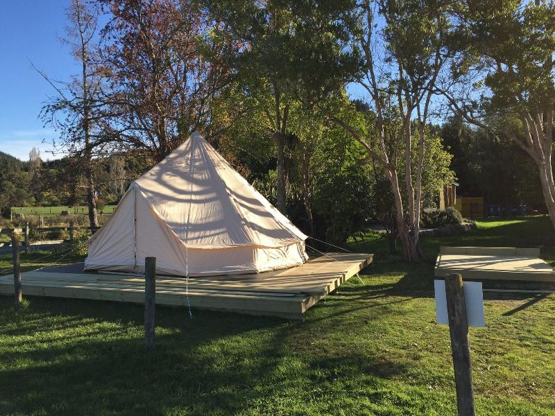 The Barn Cabins & Camping image