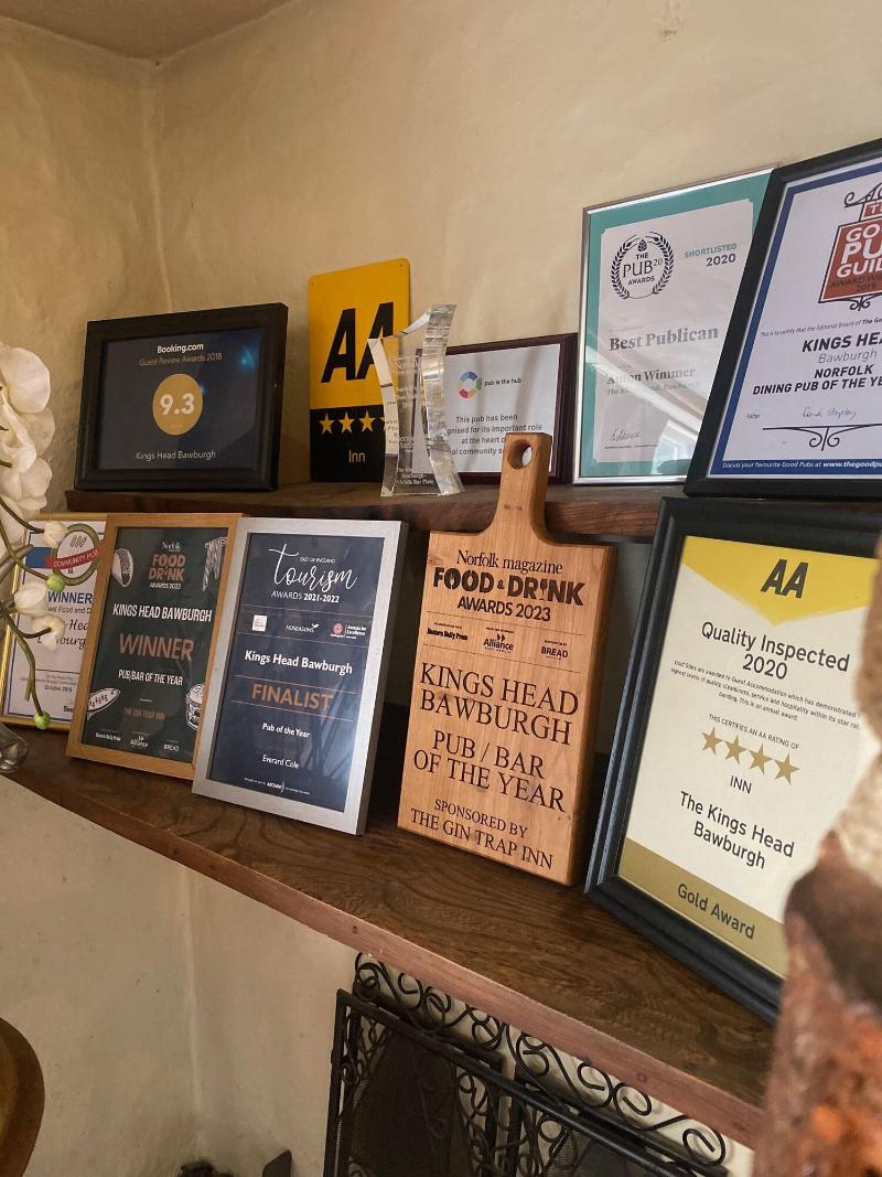 The Kings Head Bawburgh image