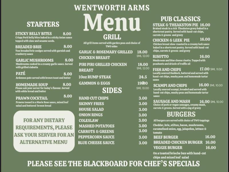 The Wentworth Arms image