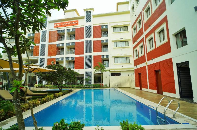 Hotel Annapurna — exterior view