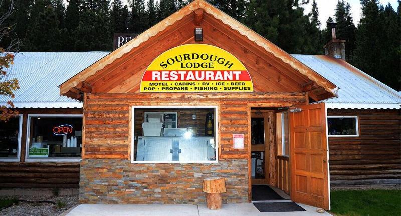 Sourdough Lodge — exterior view