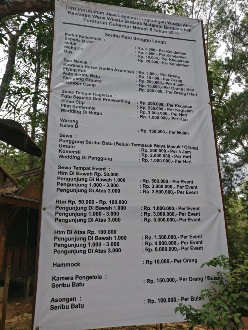 Seribu Batu Songgo Langit Resort & Camp image