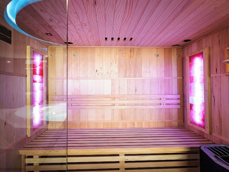 Glass House Hot Tub Apartments image