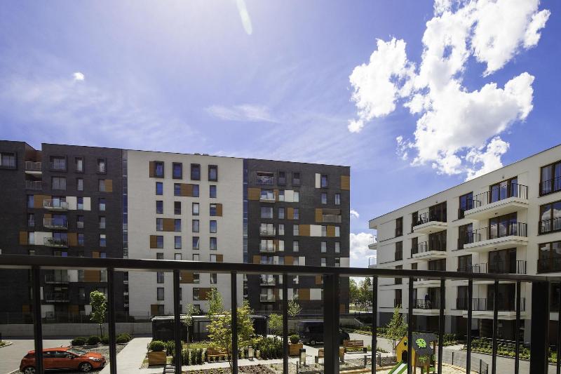 Glass House Hot Tub Apartments image