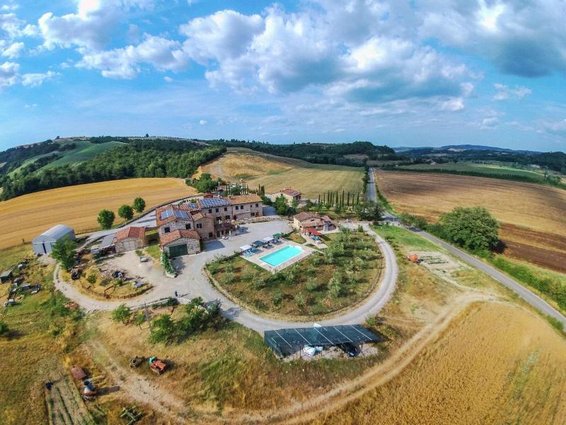 Gorgeous Cottage In Asciano With Swimming Pool image