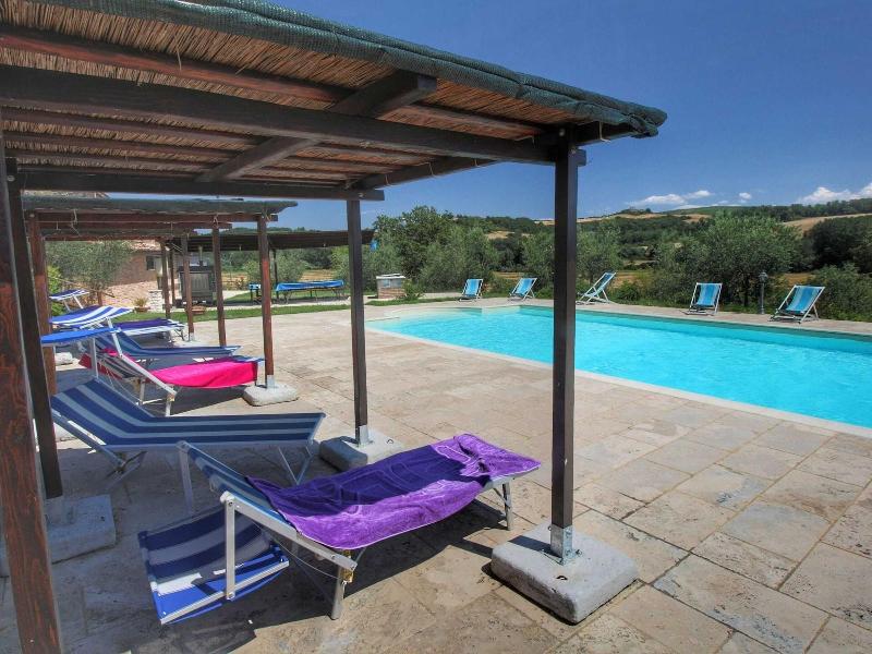 Gorgeous Cottage In Asciano With Swimming Pool image