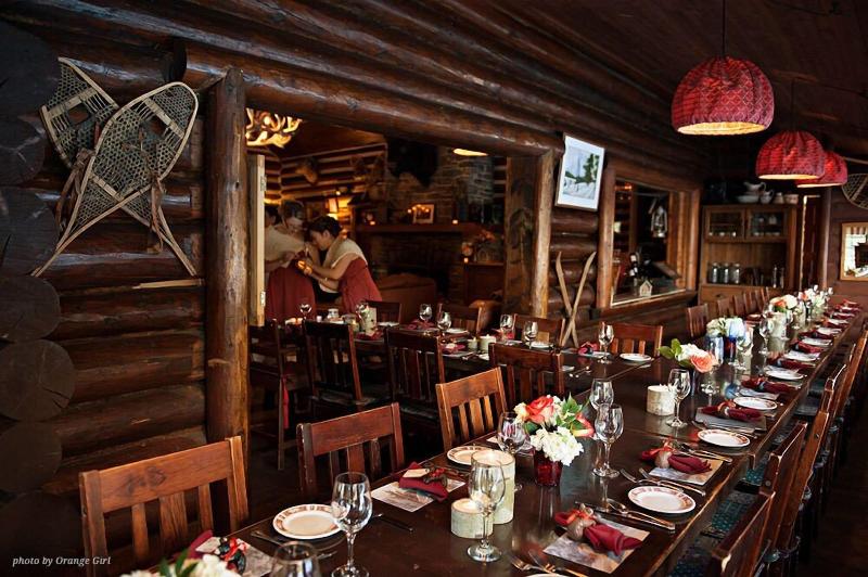 Storm Mountain Lodge Cabins Dining image