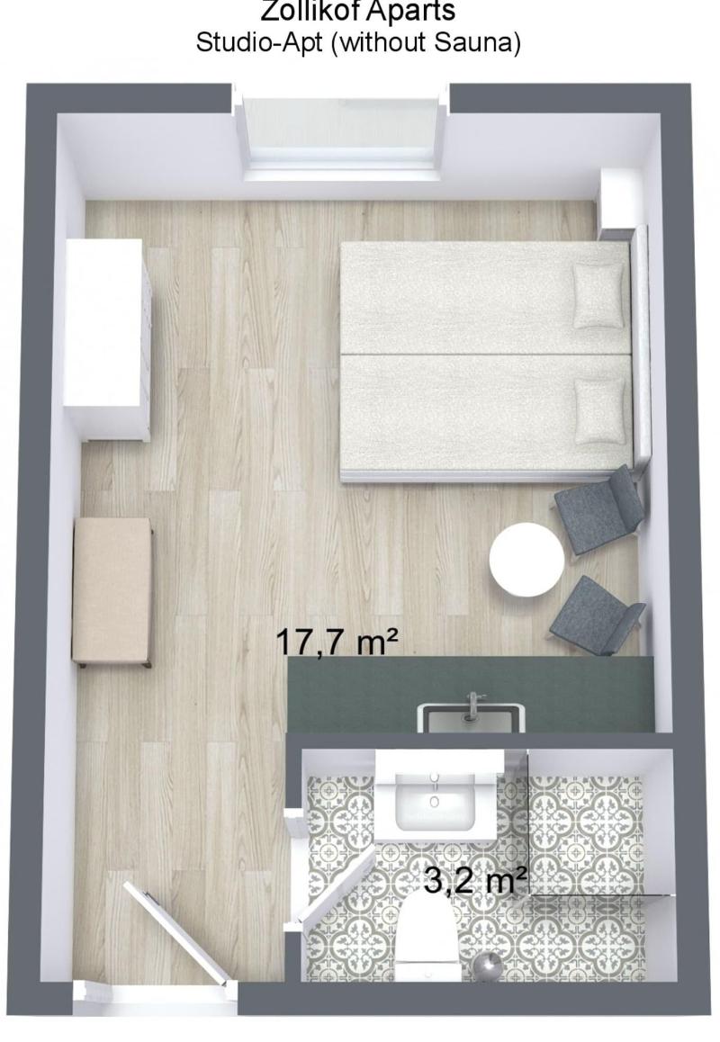 Zollikof Aparts Sauna Studioapartments image