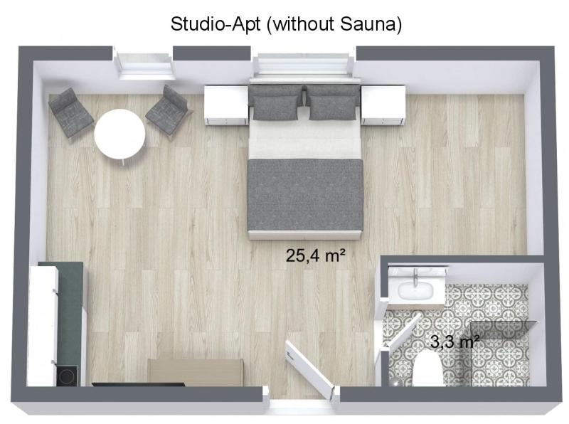 Zollikof Aparts Sauna Studioapartments image