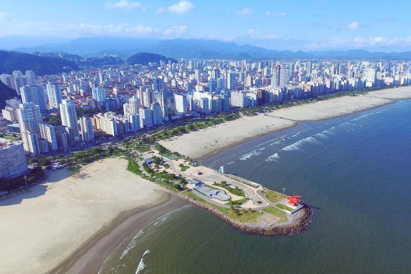 Frente A Praia Wi Fi Luxo E Requinte, Santos