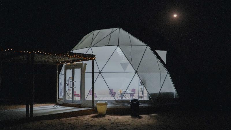 Luxury Desert Camp — exterior view