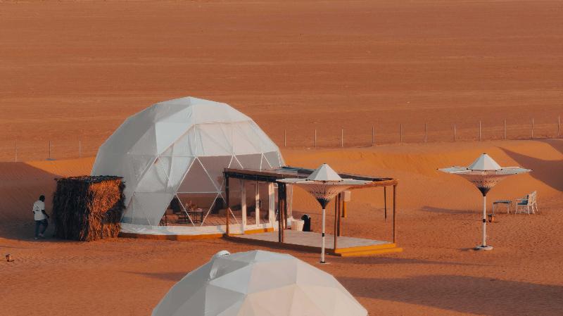Luxury Desert Camp — view