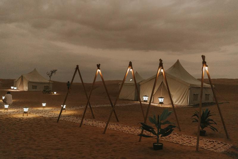 Luxury Desert Camp — view