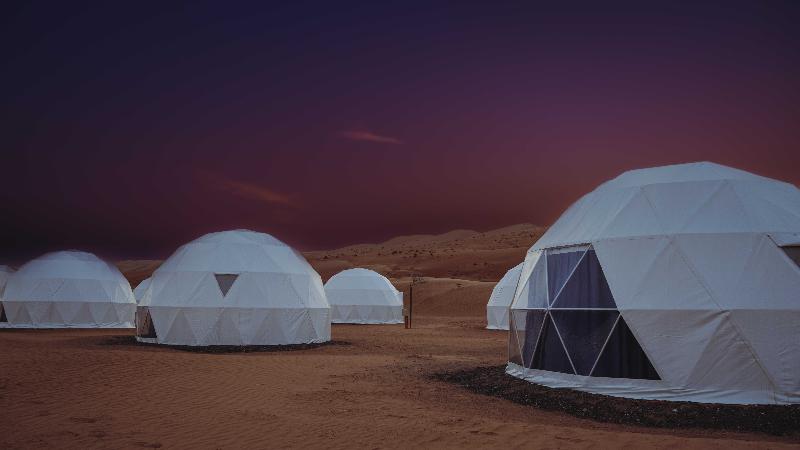 Luxury Desert Camp — view
