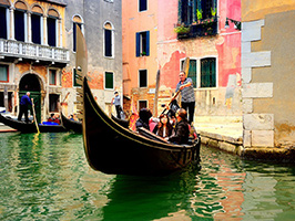 Gondola en Venecia