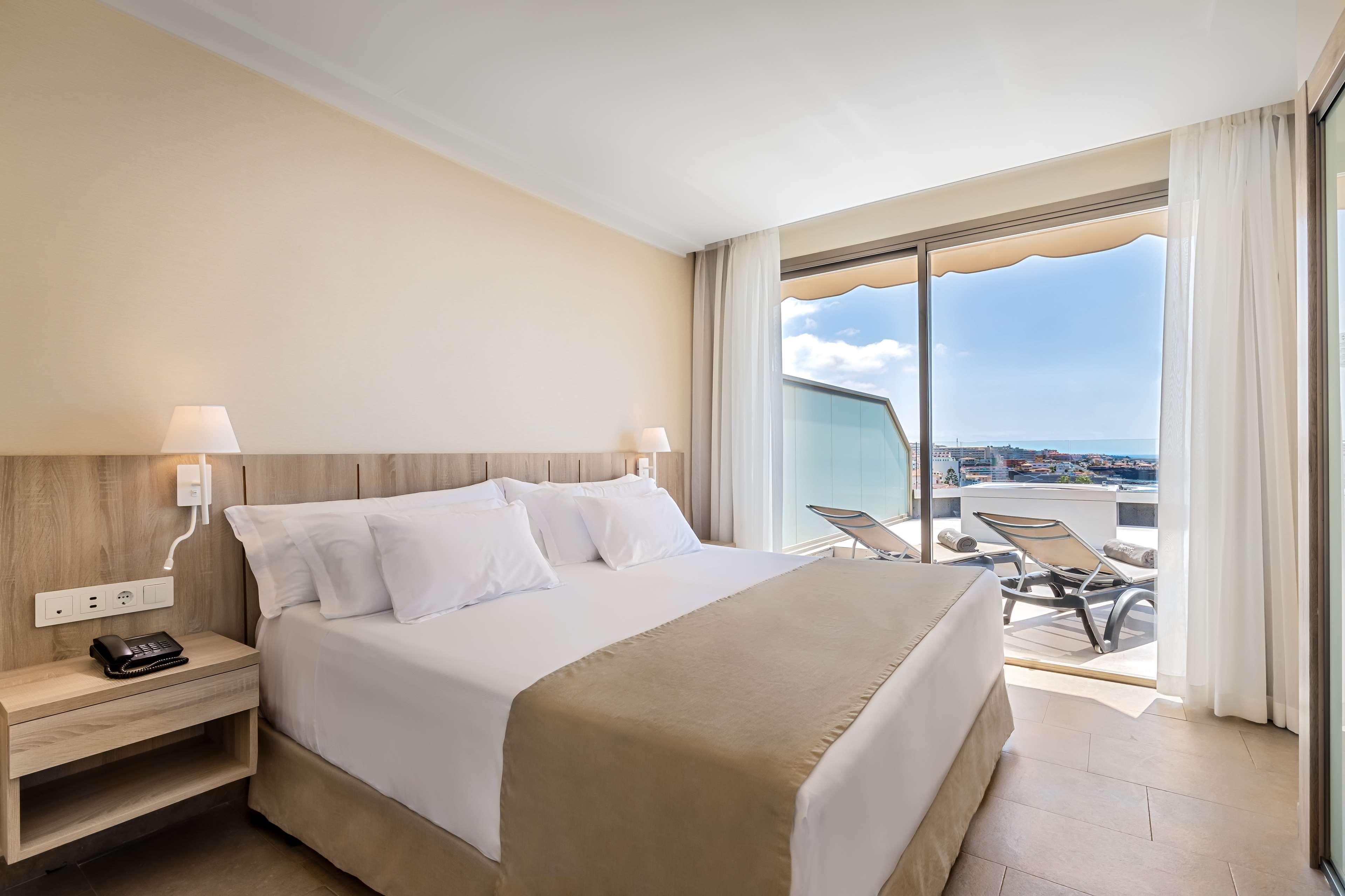 1 doppelbett oder 2 einzelbetten, deluxe, meerblick