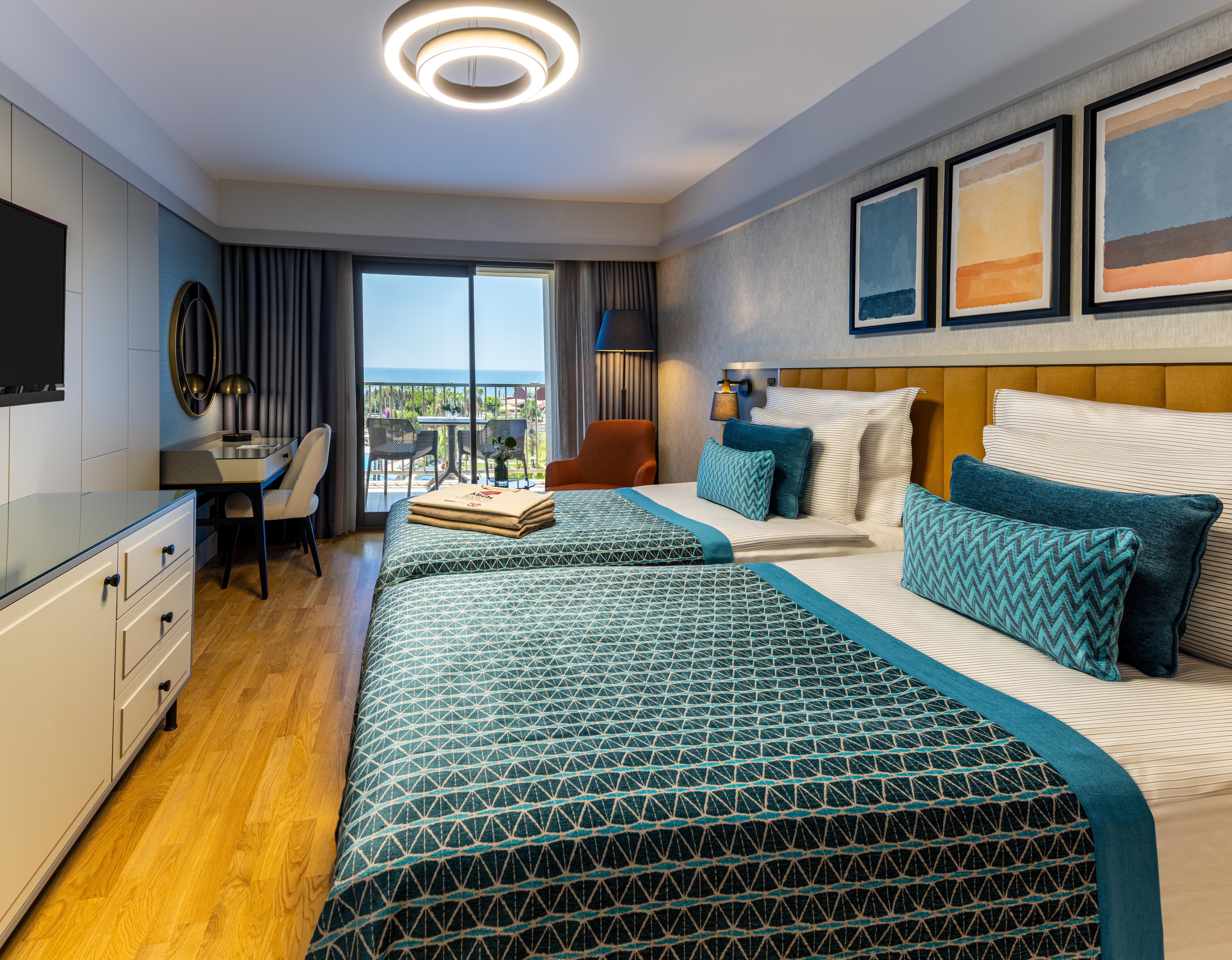 Double room, deluxe, sea view
