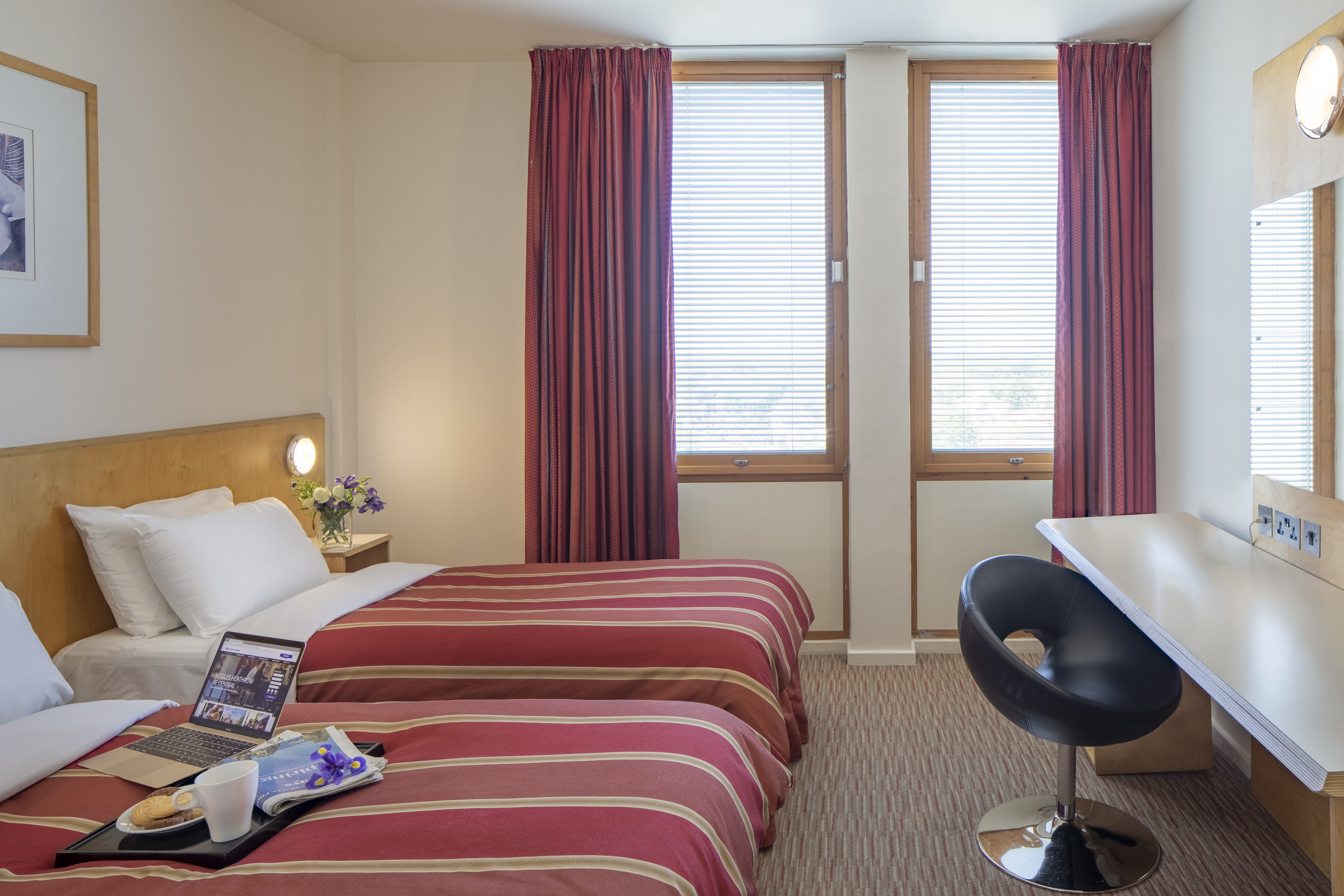 Zimmer mit 2 einzelbetten