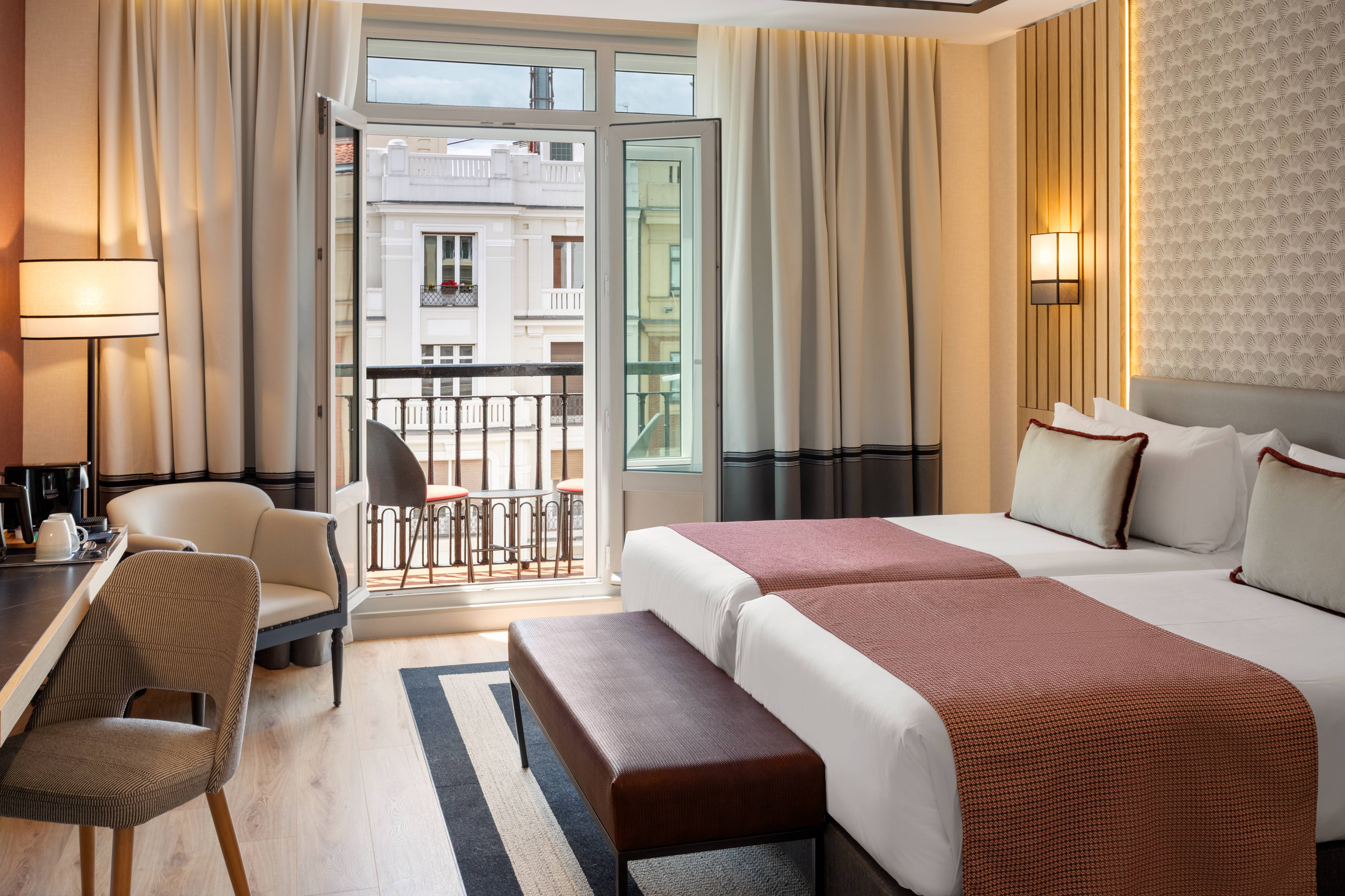 Chambre double, supérieure, balcon