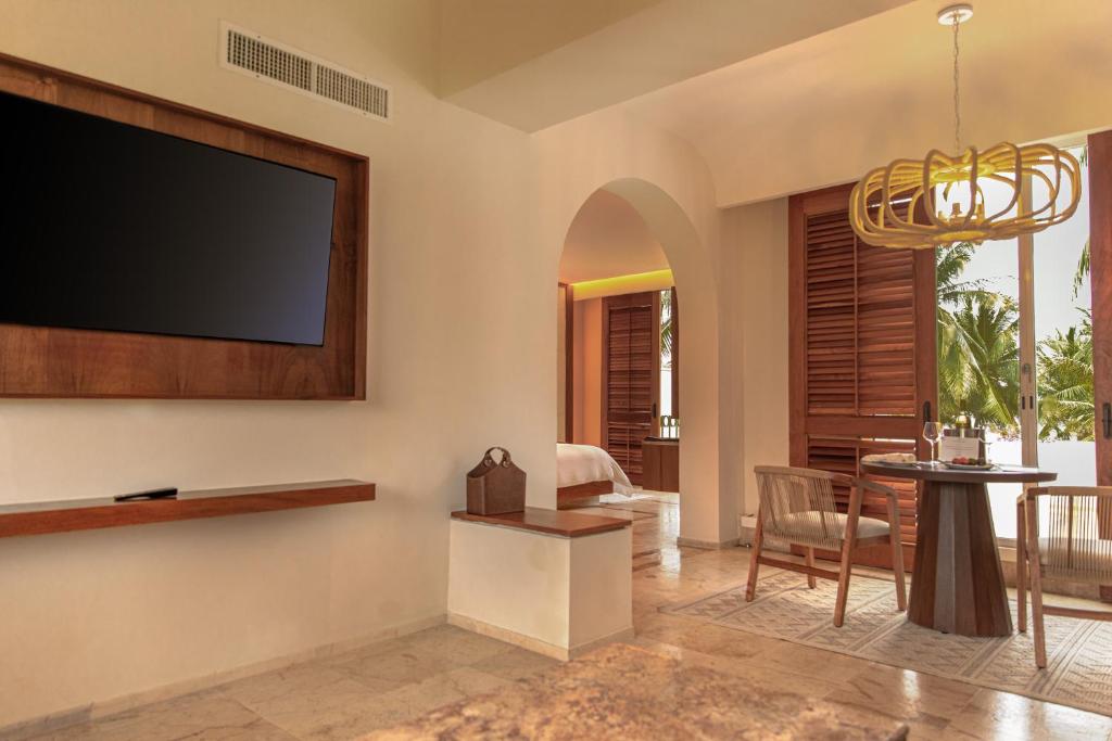 Suite, club, lusso, diamante, oceano, king, fronte oceano, piscina privata