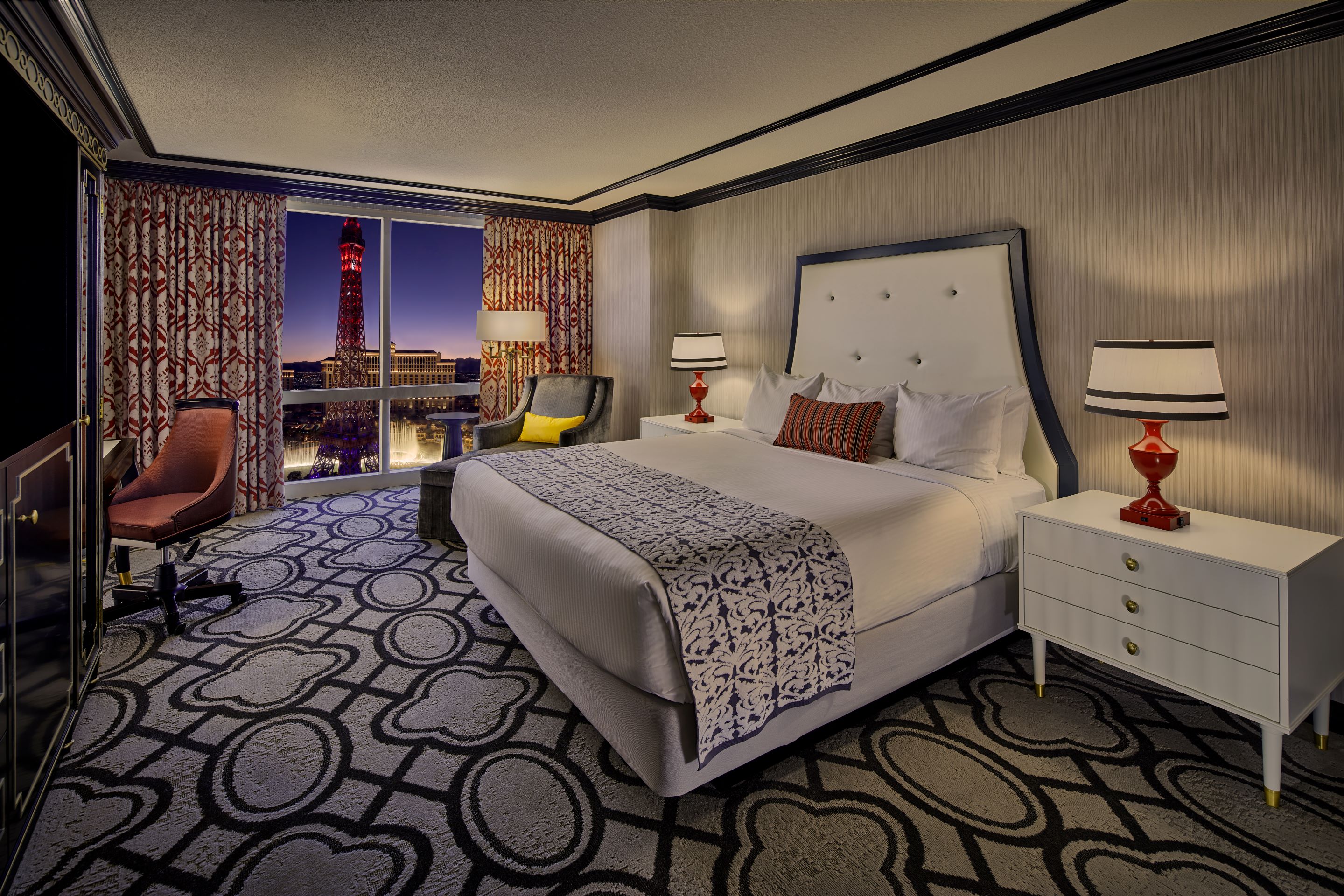 Burgundy Premium Suite, Charlemagne, 1 King - Picture of Paris Las Vegas  Hotel & Casino, Paradise - Tripadvisor