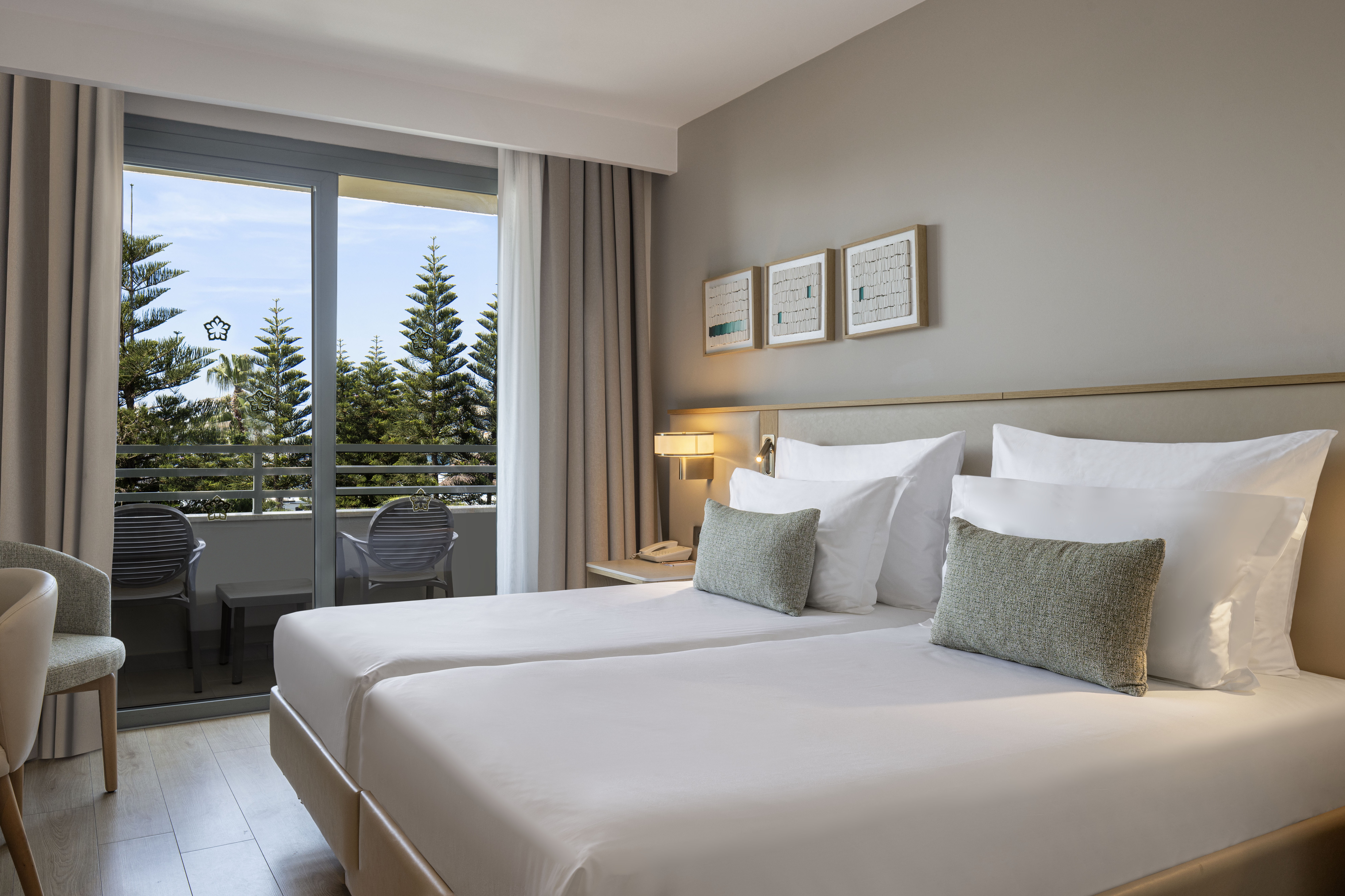 Double room, landscape view
