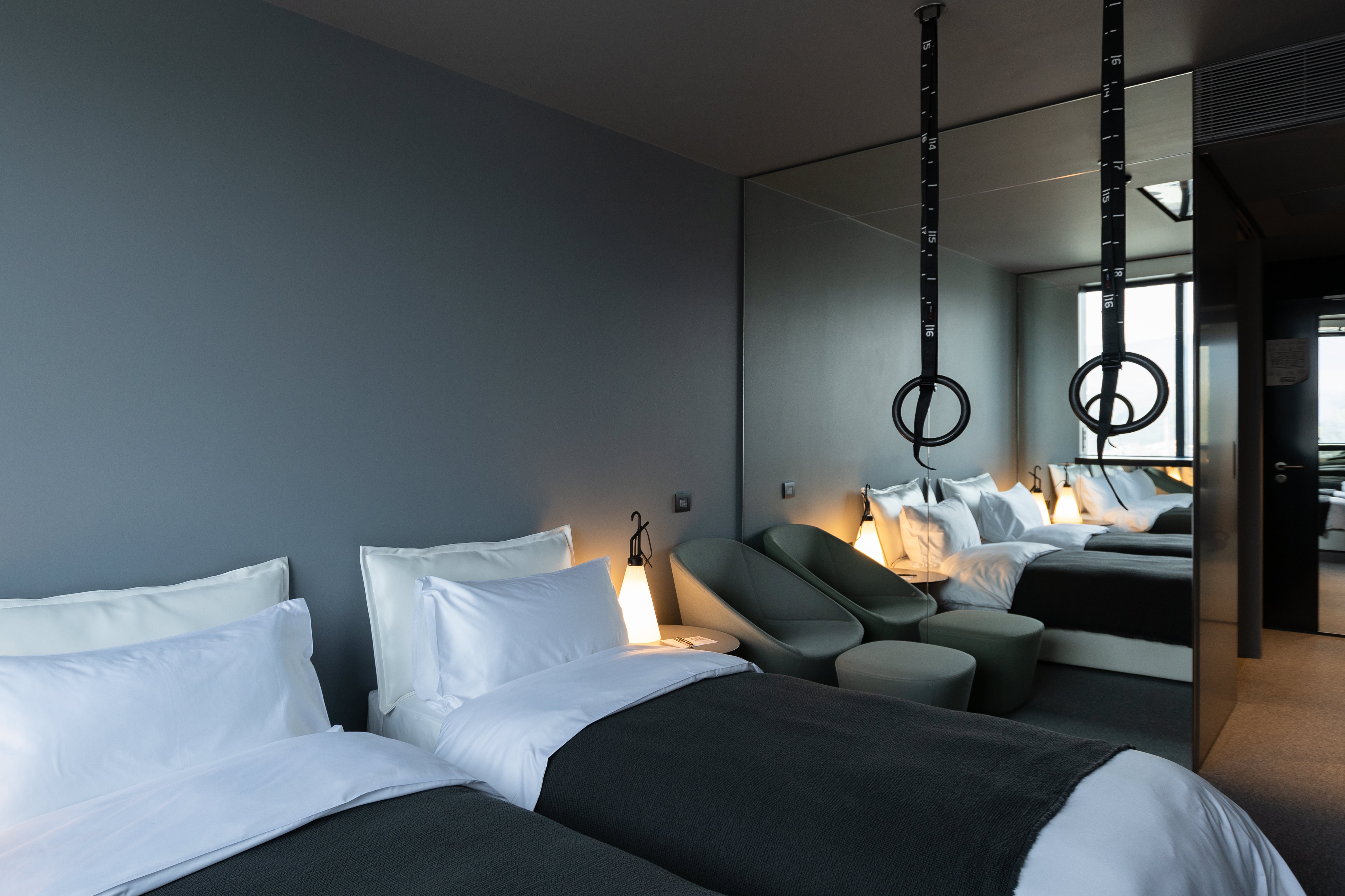 Doppelzimmer zur Alleinbenutzung MIT AUSSICHT