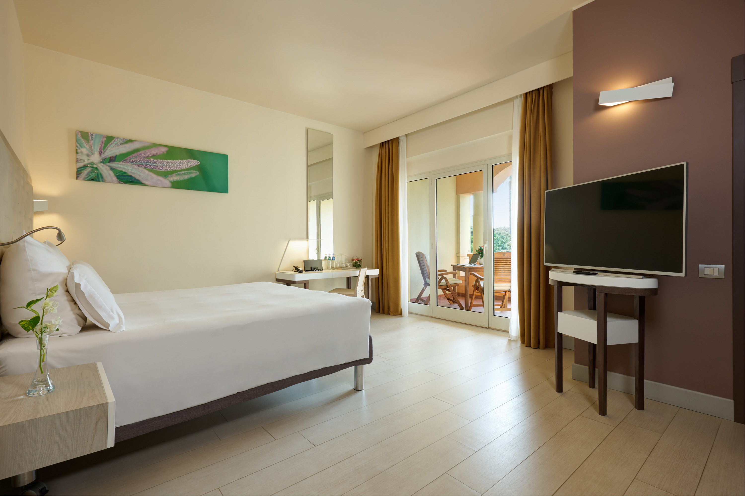 Doppelzimmer, gartenblick