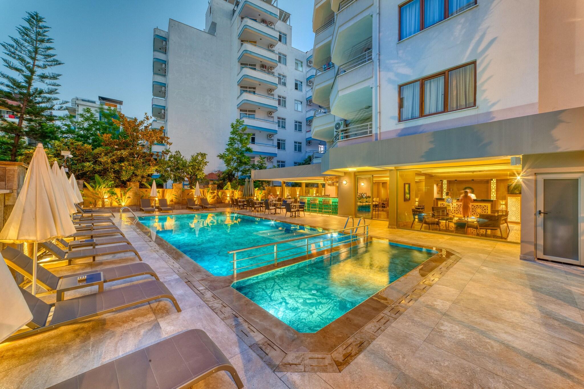 Pool 3, Yeni Acun Apart Hotel, Alanya