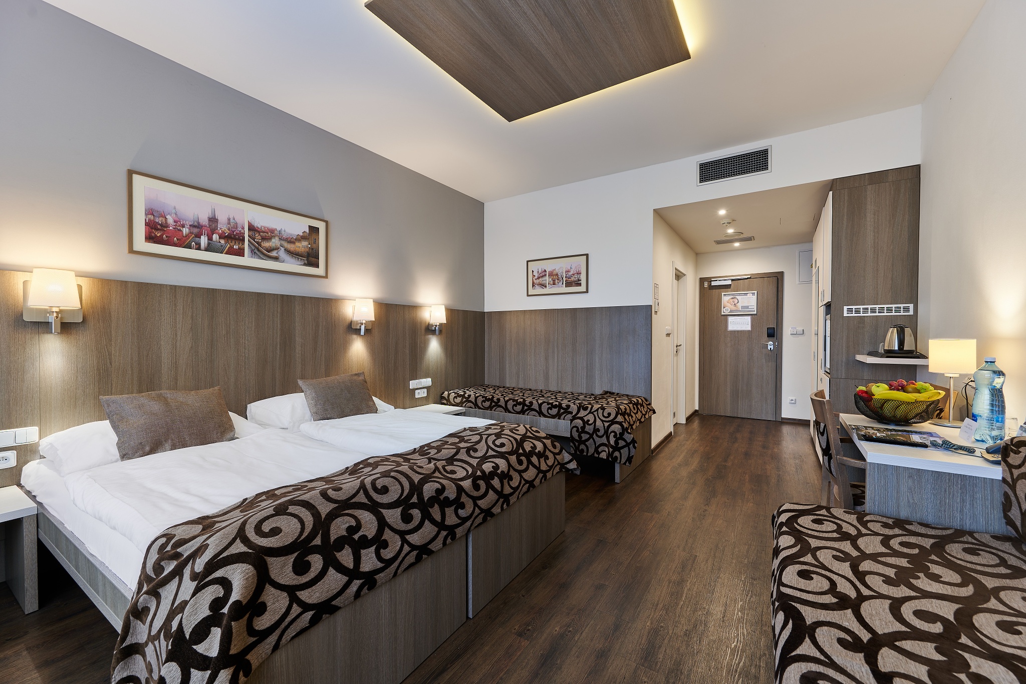 Habitación, familiar, básica