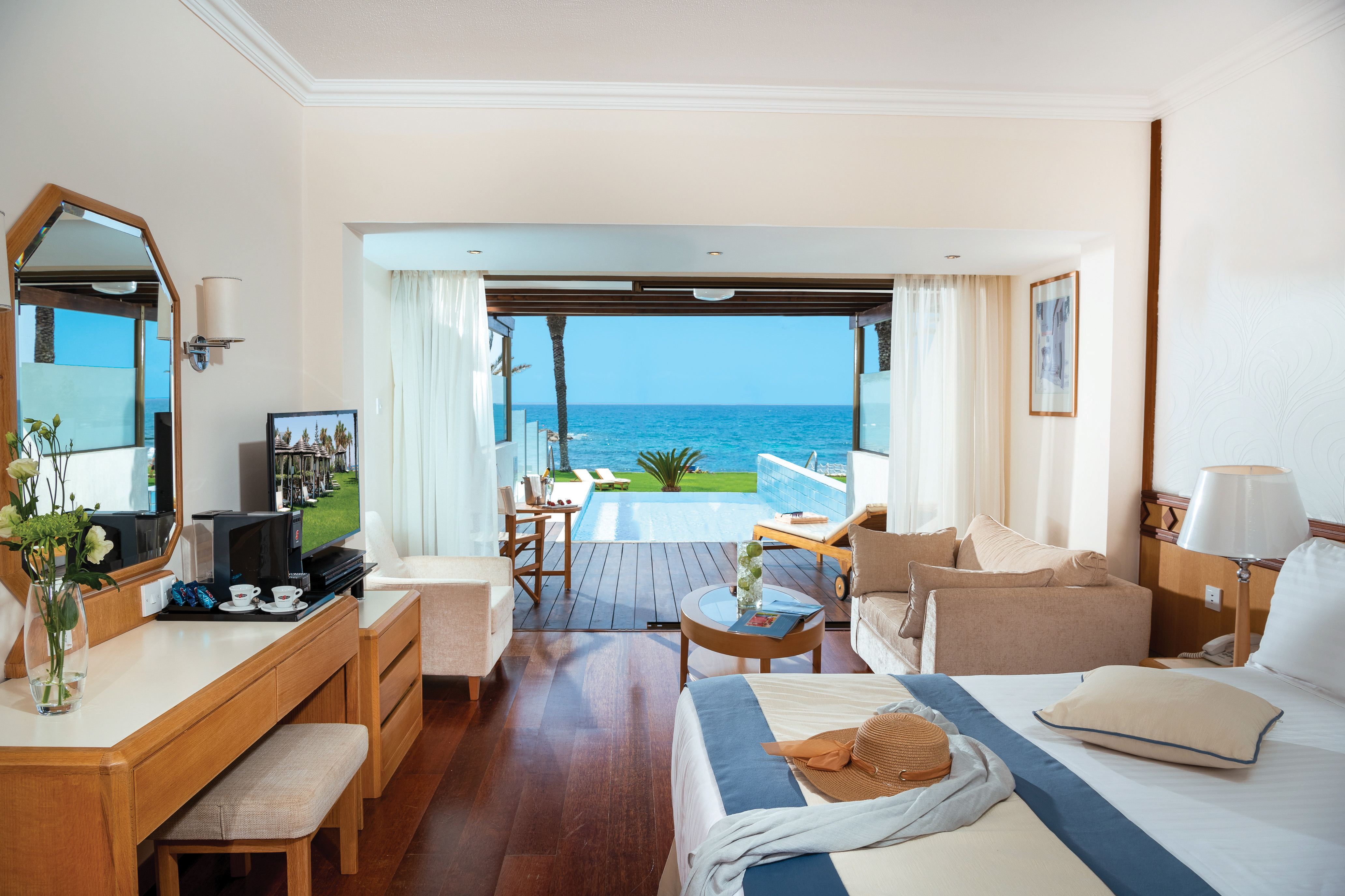 Suite, junior, vistas al mar, piscina privada