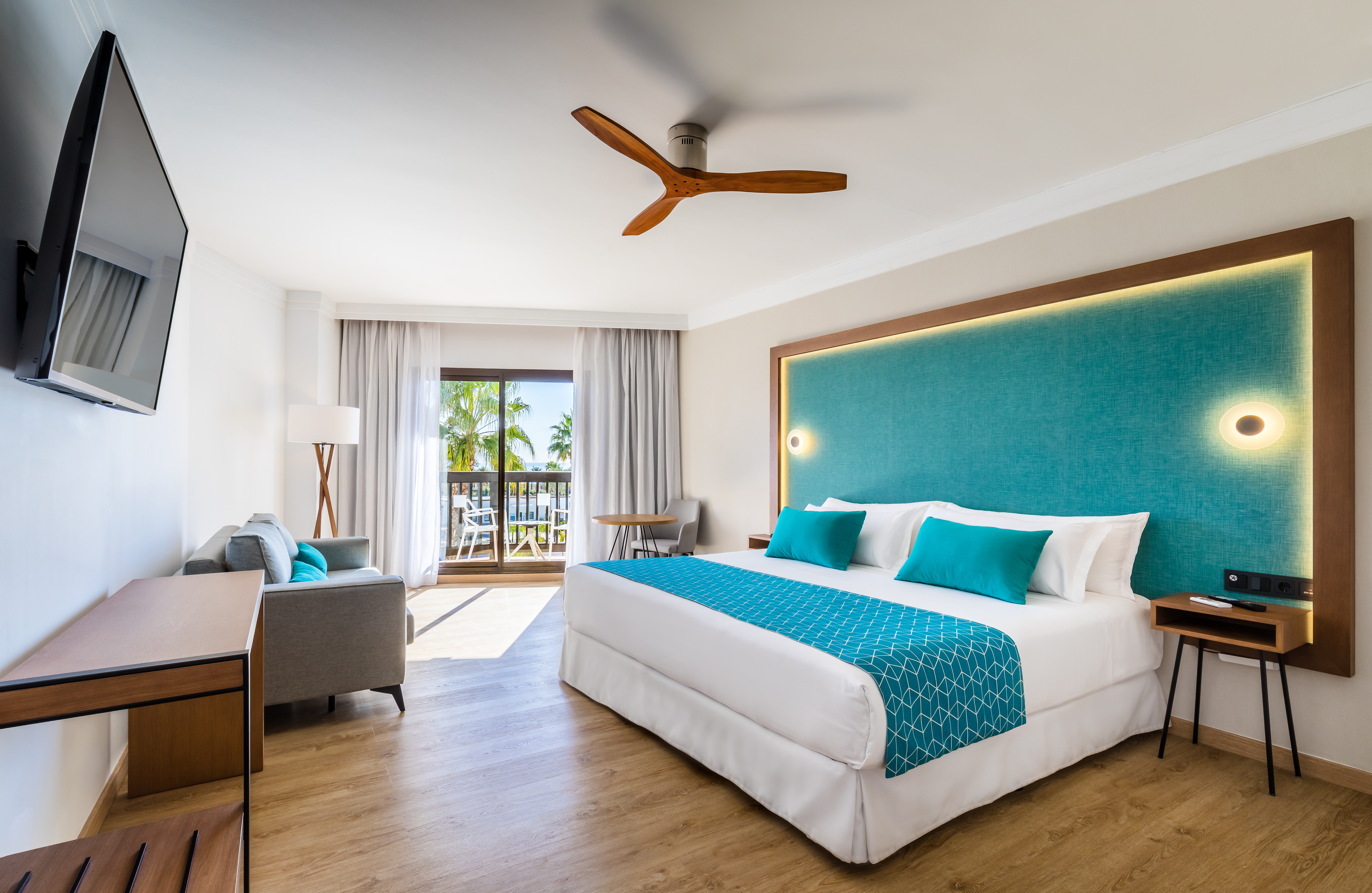 Chambre double avec 1 ou 2 lits, supérieure, vue sur la mer